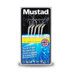 Mustad Mini Shrimp Green Glow Rigs